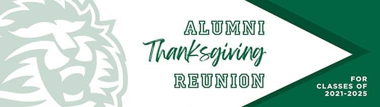 Alumni Thanksgiving Reunion